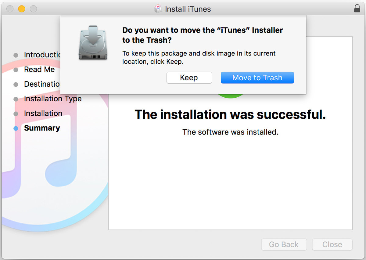 iTunes 12.13.0.9 for mac instal free